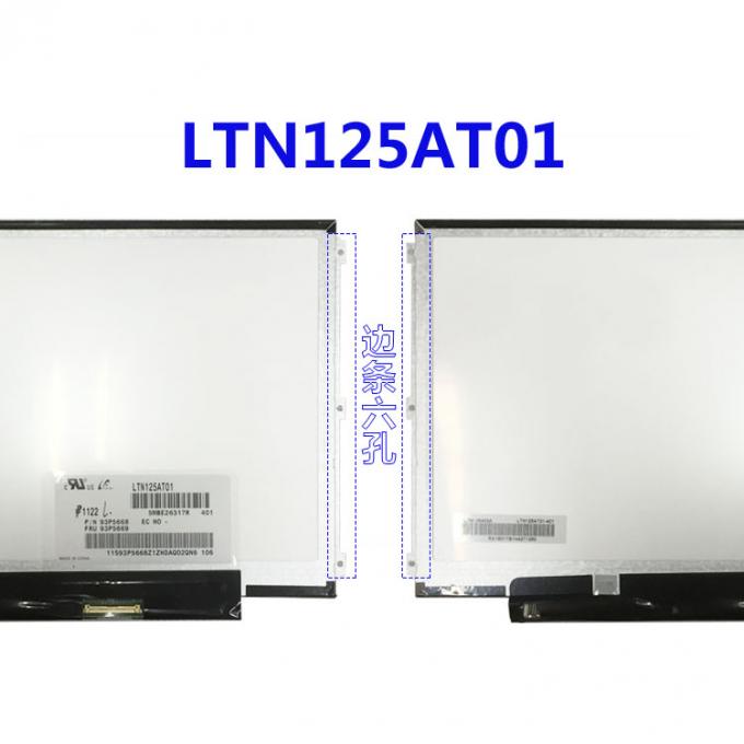 Califique un PIN de la pantalla LTN125AT01 LVDS 40 de la pulgada del reemplazo del LCD el panel/12,5