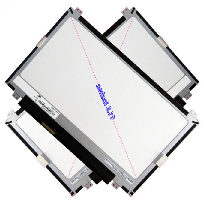 Reemplazo de la exhibición del ordenador portátil del PIN de LVDS 40/el panel delgado N140BGE L42 1366x768 del LED