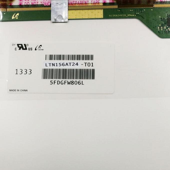 Pin de LVDS 40 pantalla 1366 x 768 exhibición LTN156AT24 del ordenador portátil de 15,6 pulgadas