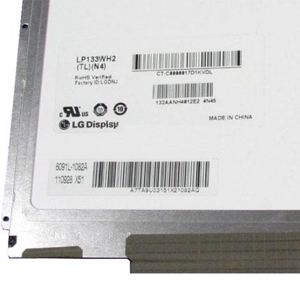 13,3 conector pin brillante del panel LCD 40 del ordenador portátil de la pulgada para LP133WH2 TLN4/LP133WH2 TLL3