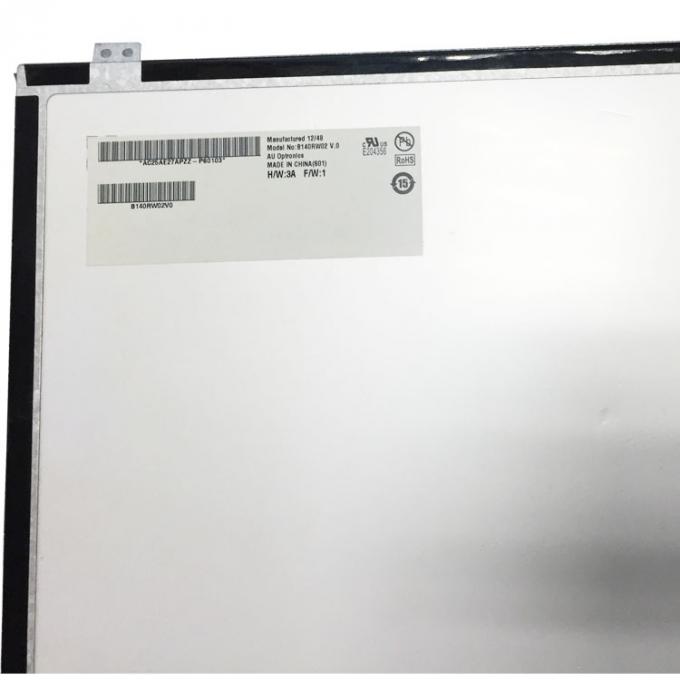 Pantalla del ordenador portátil de LVDS panel LCD B140RW02 V de 14 pulgadas 0 exhibiciones 1600x900