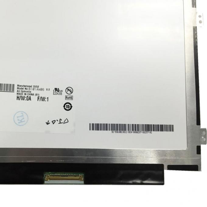 B101AW06 V 0 10,1 exhibiciones del Pin LCD de la pantalla LCD 1024x600 40 de la pulgada con los 200CD/M