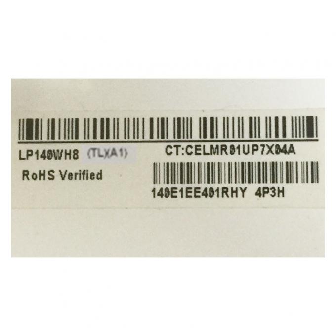 Lp140wh8 Tla1 utilizó Pin 1366x768 del panel LVDS 40 de TFT LCD de la pulgada del ordenador portátil pantalla LCD/14