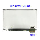 China Exhibición Lp140wh8 Tla1 1366x768 de la pulgada HD LCD del Pin 14 de LVDS 40 para el ordenador portátil de LG compañía
